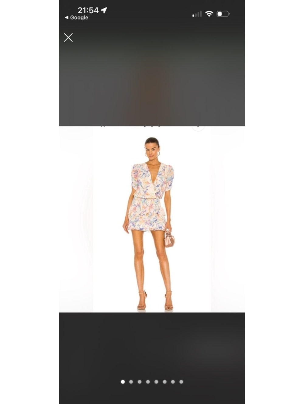 Amanda Uprichard Colorful Dress Size Medium